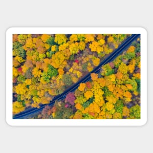 Autumn in the Mohonk Sticker